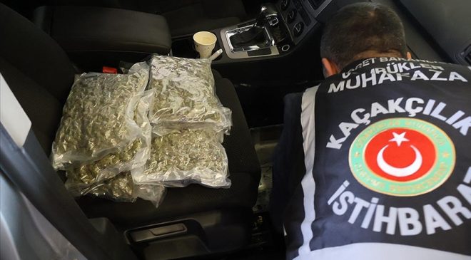 Gümrükler Muhafaza ekipleri, ilk 3 aydaki operasyonlarda 7,2 ton uyuşturucu ele geçirdi