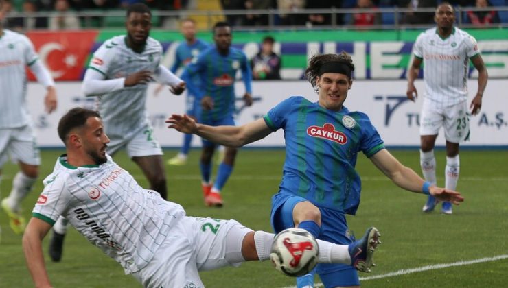 Çaykur Rizespor’dan evinde 3 gollü galibiyet