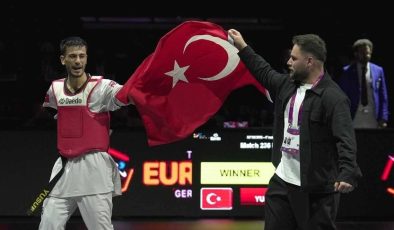 Milli sporcu Yusuf Yünaçtı Avrupa Para Tekvando Şampiyonası’nda altın madalya kazandı