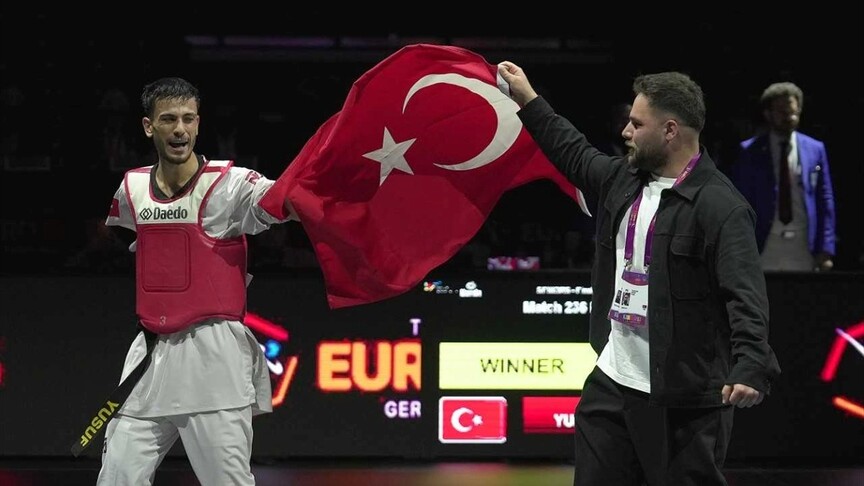 Milli sporcu Yusuf Yünaçtı Avrupa Para Tekvando Şampiyonası’nda altın madalya kazandı