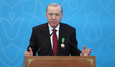 Cumhurbaşkanı Erdoğan: İsrail insanlığın ortak değerlerini ayaklar altına almaktadır