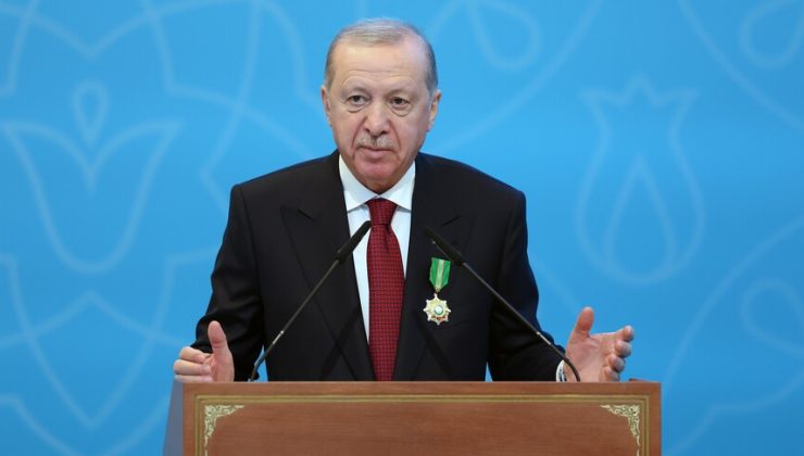 Cumhurbaşkanı Erdoğan: İsrail insanlığın ortak değerlerini ayaklar altına almaktadır