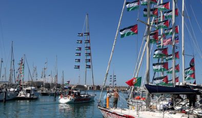 Küresel Sumud Filosu aktivistlerini taşıyan uçaklar İstanbul’da