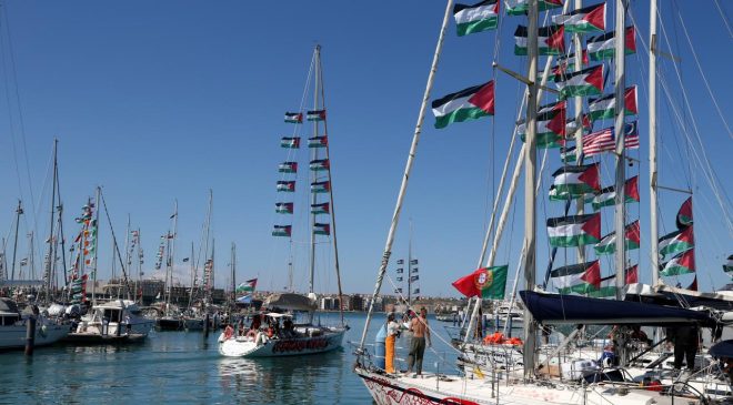 Küresel Sumud Filosu aktivistlerini taşıyan uçaklar İstanbul’da