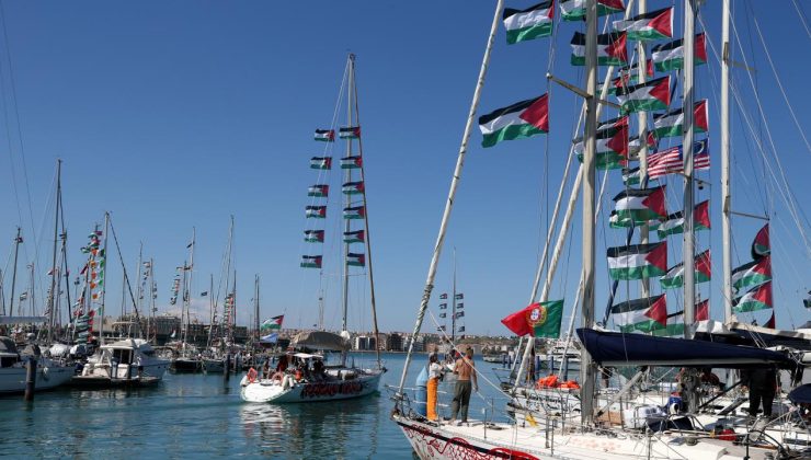 Küresel Sumud Filosu aktivistlerini taşıyan uçaklar İstanbul’da