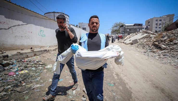 İsrail’in Gazze’ye düzenlediği saldırılarda biri çocuk 2 Filistinli hayatını kaybetti