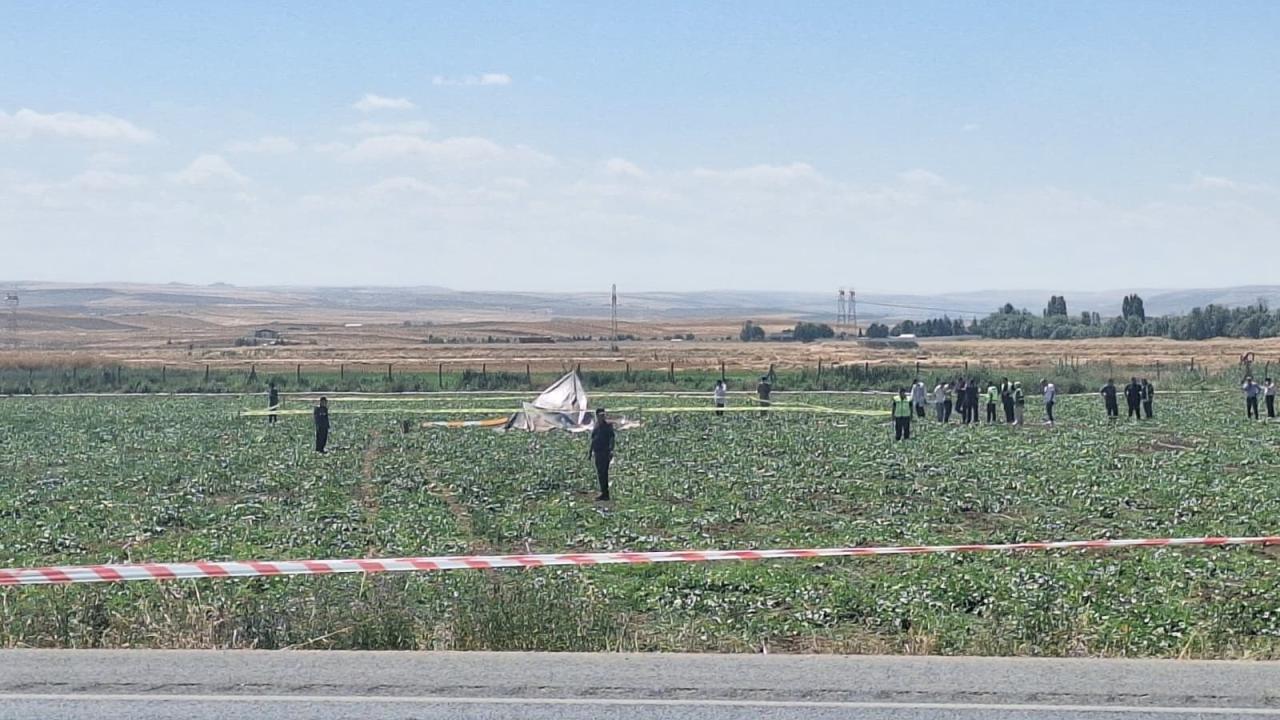 Ankara’da eğitim helikopteri kazasında 1 can kaybı