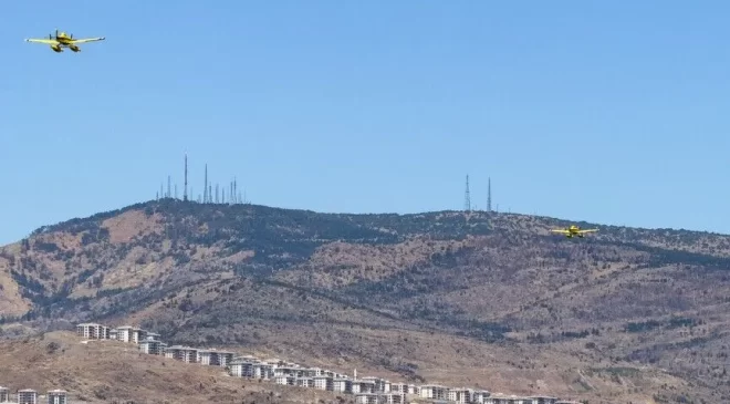İzmir’de orman yangını kontrol altına alındı