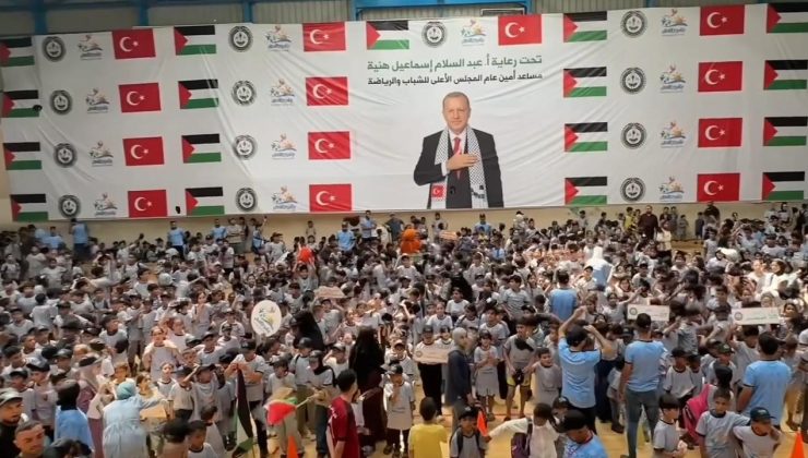 Gazzeli çocuklar Türkiye’nin desteğiyle yaz kamplarında umut buluyor