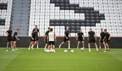 Beşiktaş’ta Avrupa mesaisi başladı