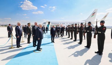 Filistin Devlet Başkanı Abbas Ankara’ya geldi
