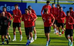 A Milli Futbol Takımı, Fransa maçına hazır