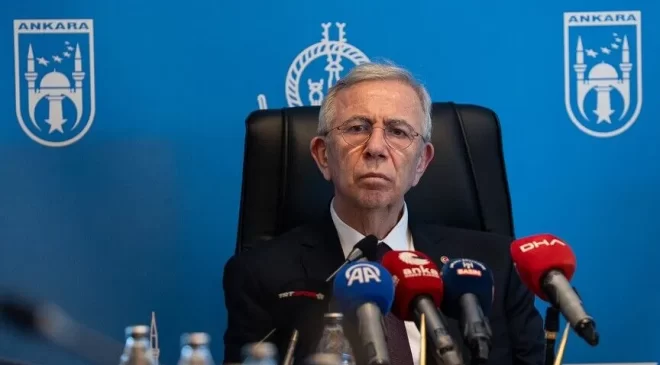 ABB Başkanı Mansur Yavaş, CHP’den istifa etti