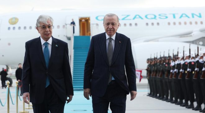 Kazakistan Cumhurbaşkanı Tokayev Ankara’da