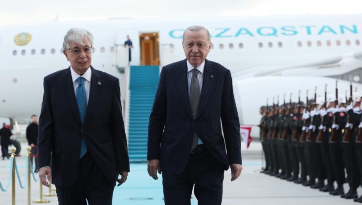 Kazakistan Cumhurbaşkanı Tokayev Ankara’da