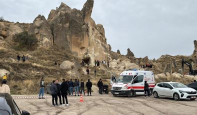 Nevşehir’de peribacası çöktü: 3 ölü