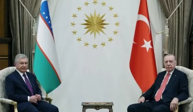 Türk ve Özbek liderler bölgesel konuları görüştü ve 5 ikili anlaşma imzaladı.