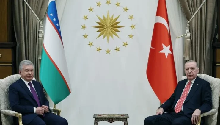 Türk ve Özbek liderler bölgesel konuları görüştü ve 5 ikili anlaşma imzaladı.
